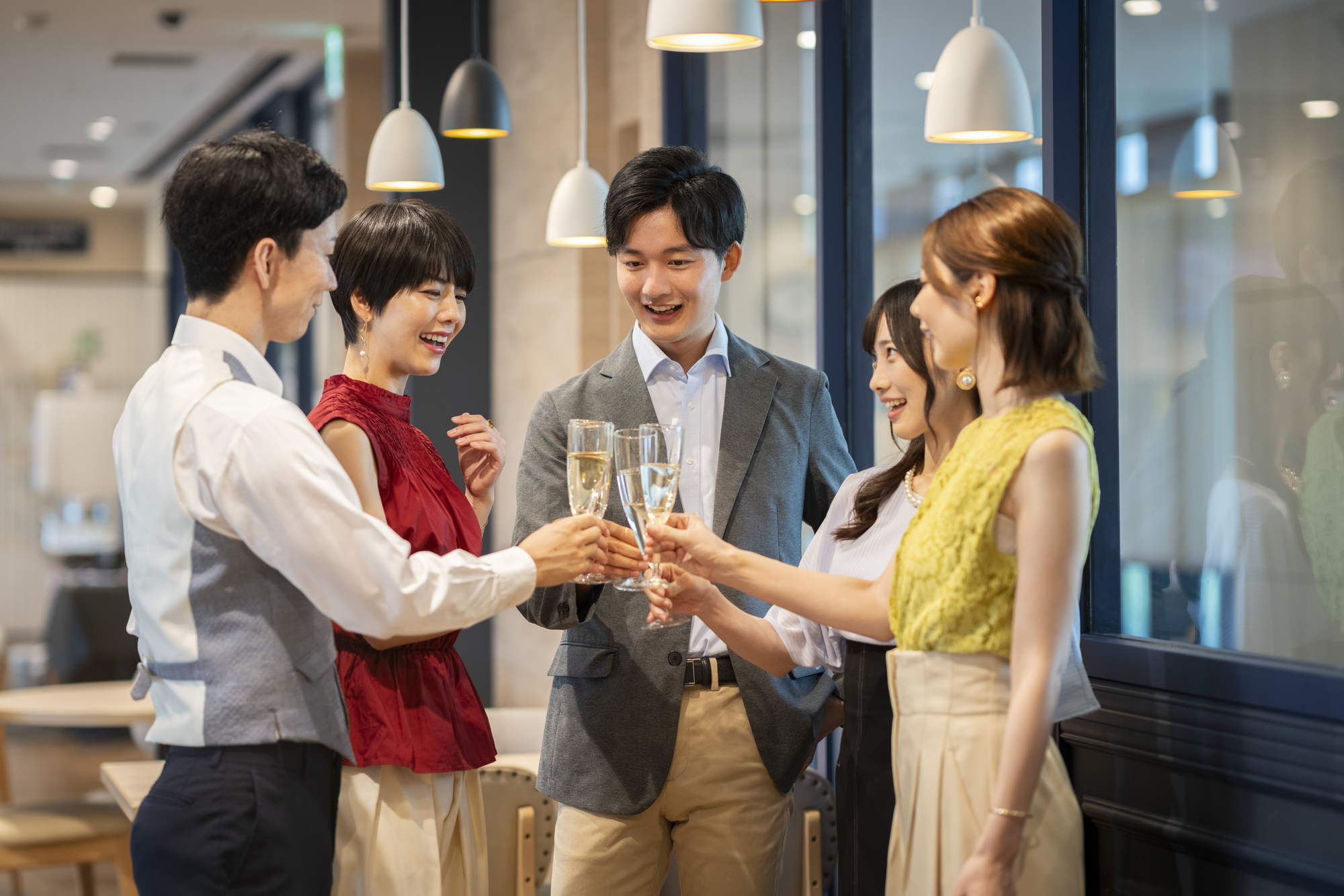 懇親会の様子